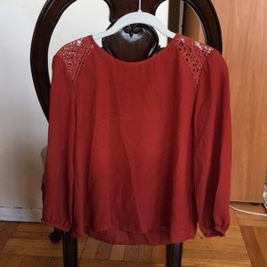 Flowy long sleeve top